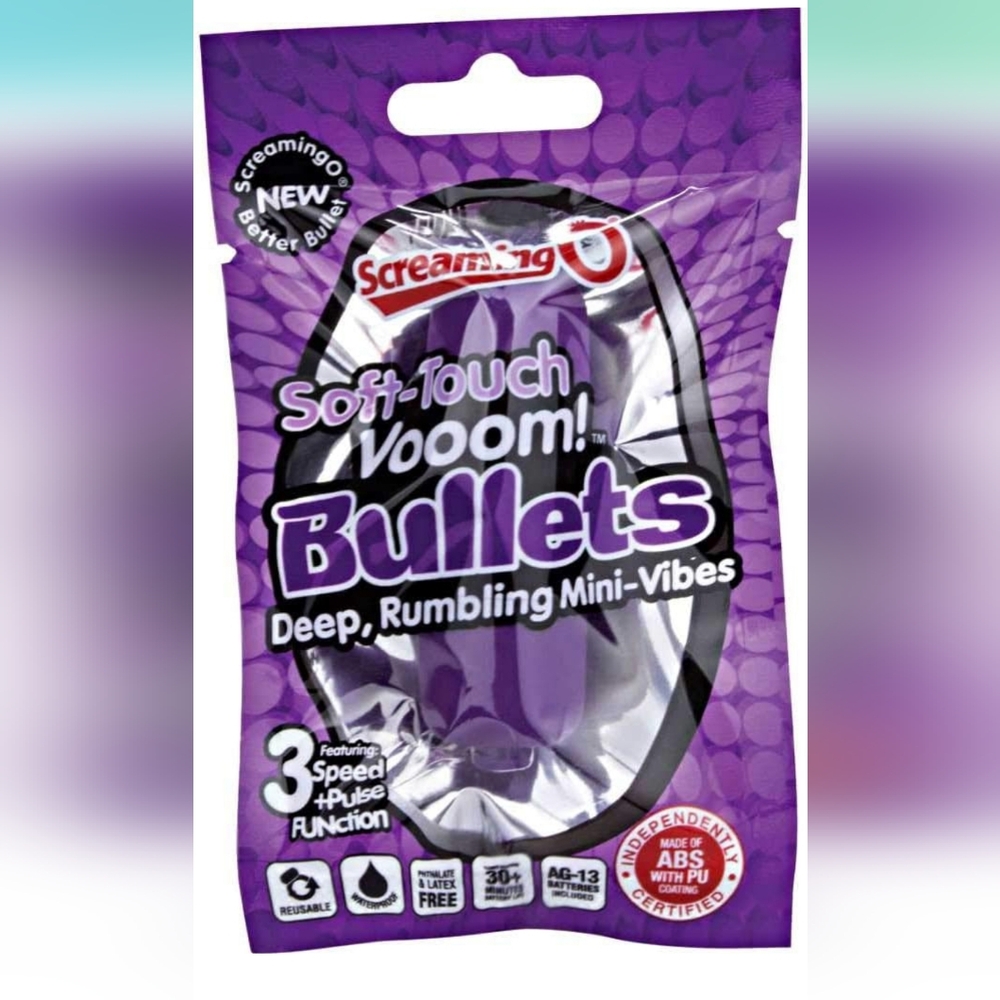 Screaming O Soft Touch Vooom Bullet - purple